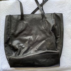 Large Leather Tote Bag